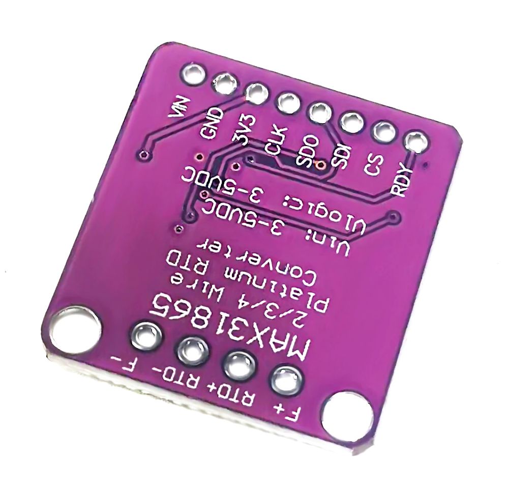Temperatuur sensor module RTD-to-Digital PT100 PT1000 met MAX31865 chip 02